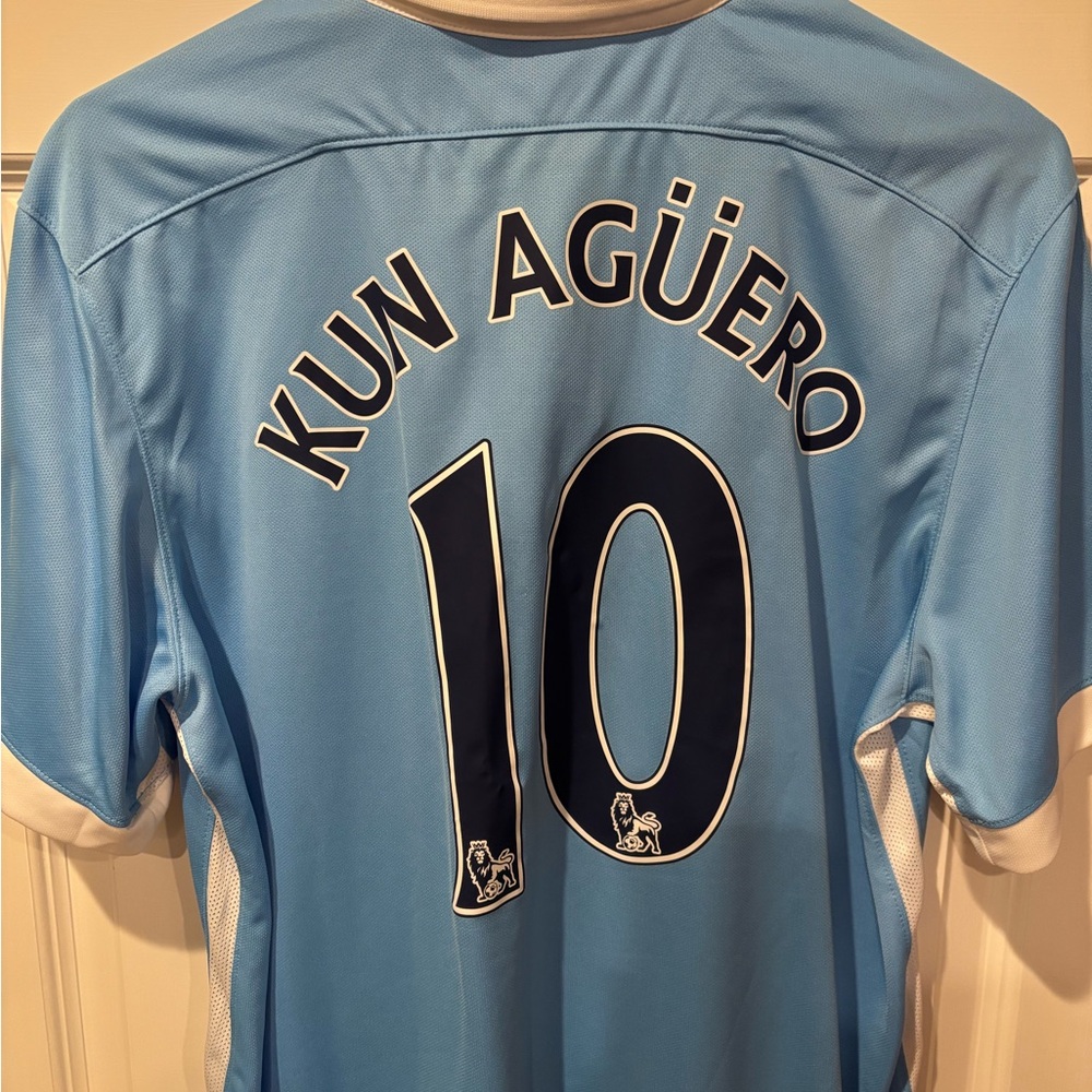 Nike Official Man City Sergio Agüero Jersey